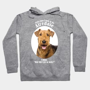 Lucky Airedale Hoodie